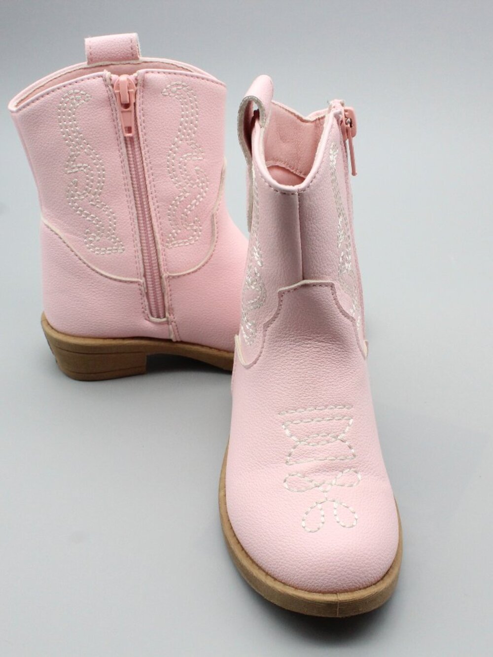 FabKids Sweet Pink Cowgirl Boots Sz 8